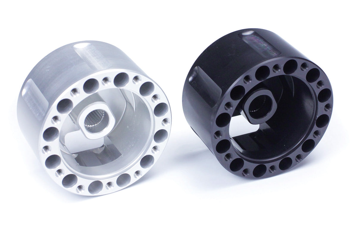 AICARS Aluminum Steering Wheel Hub Adapter Spacer - 30mm Height For Car Modification