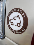 JDM Toyota Dog Domed Sticker