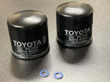 Land Cruiser 80 1FZ-FE oil filter X2
