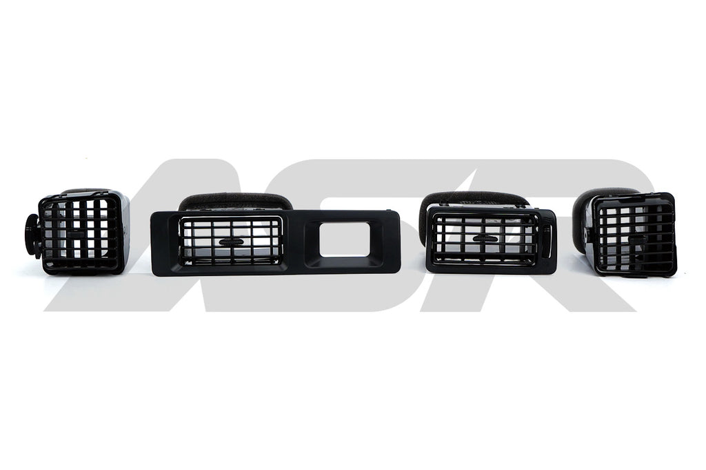 OEM Toyota Land Cruiser Lexus LX450 FZJ80 Air Vent Register Set – 4-Piece Genuine Assy (1996-97)