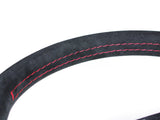 Momo Monte Carlo Steering Wheel - 350mm Black Alcantara Suede